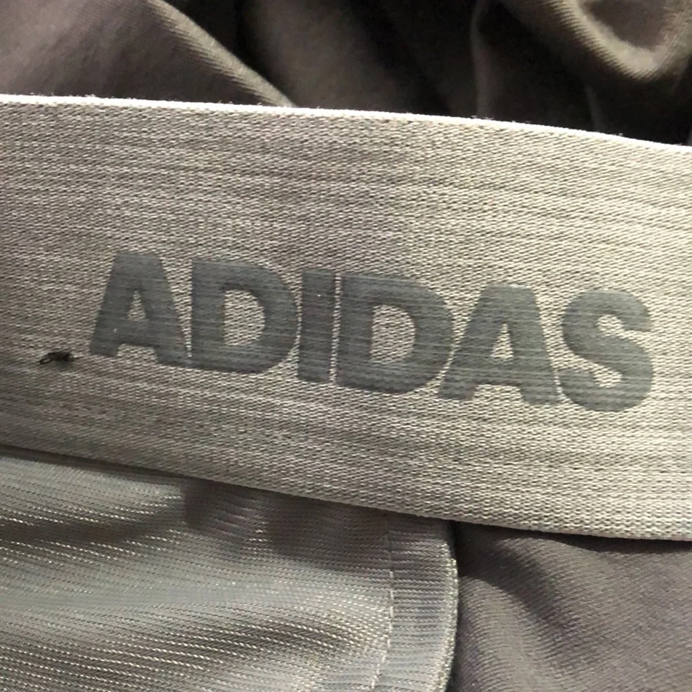 Adidas Mens Performance Golf Trousers Pants, Size 34 Waist x 32 Length, Gray